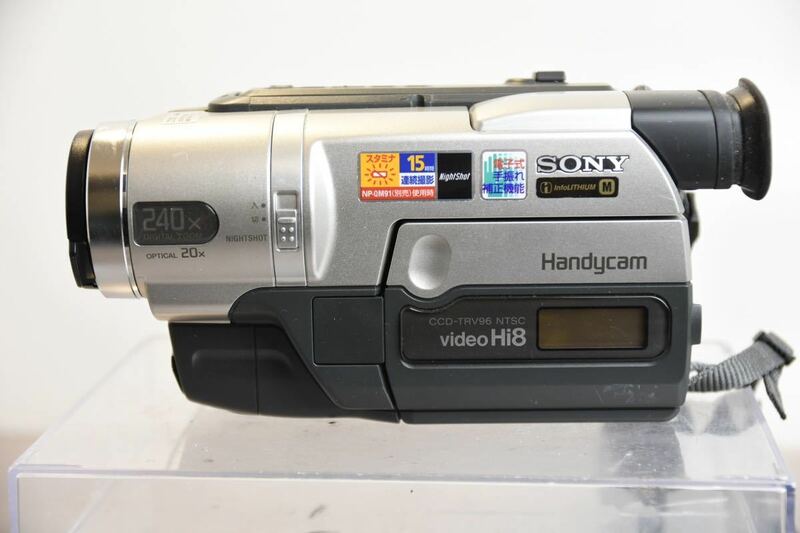 デジタルビデオカメラ SONY ソニー ハンディカム Handycam CCD-TRV96 240213W43