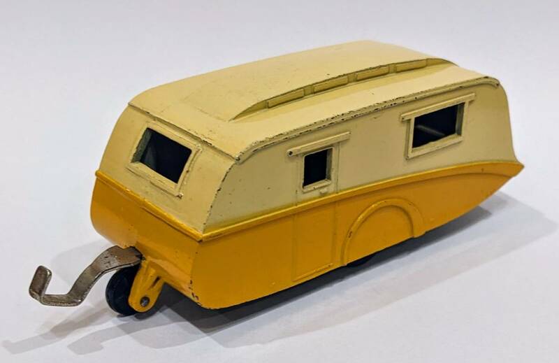 50年代　英ディンキー　キャラバン・トレーラー　イギリス製