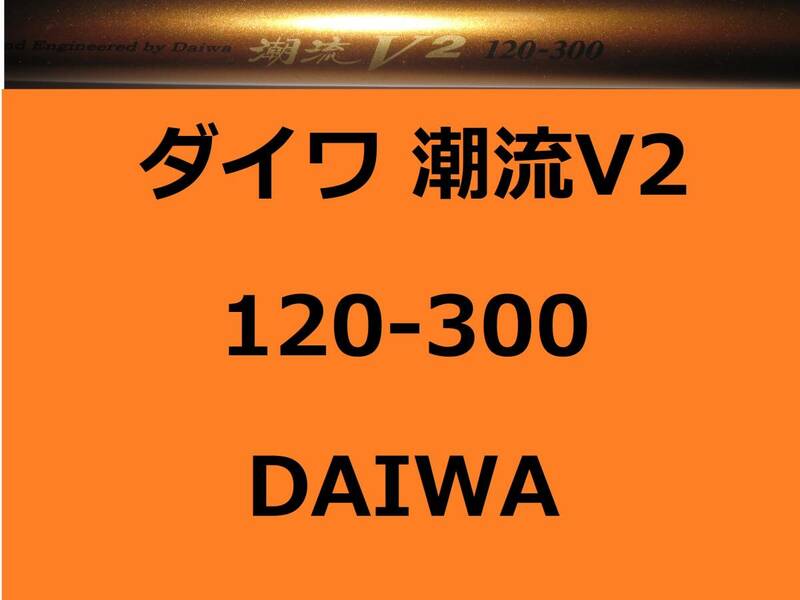 ダイワ 潮流 V2 120-300 並継 DAIWA 錘負荷100～200号