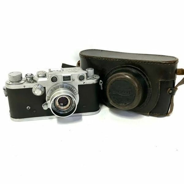 仙18 Leica D.R.P Ernst Leitz Wetzlar / INDUSTAR-22 50mm F3.5 レンズ ライカ レンジファインダーフィルムカメラ
