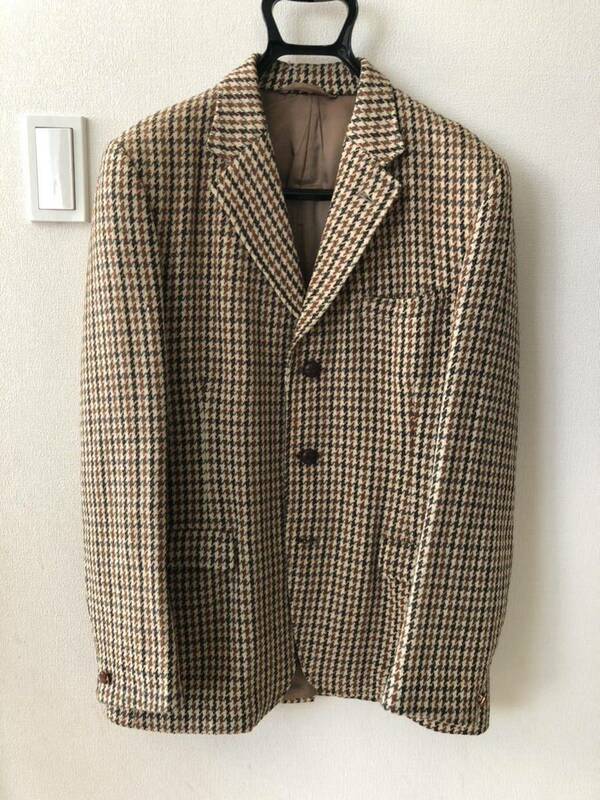 Dunn&co Dunnジャケット テーラードジャケット アナトミカ anatomica 英国 '70 ハリスツイード harris tweed