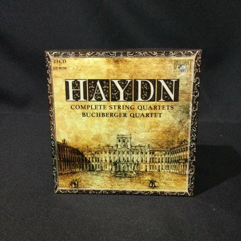 ★『HAYDN COMPLETE STRING QUARTETS BUCHBERGER QUARTET ハイドン ブッフベルガー四重奏団』 JOSEPH HAYDN CD 23＋CD-ROM 1 BOX★T10