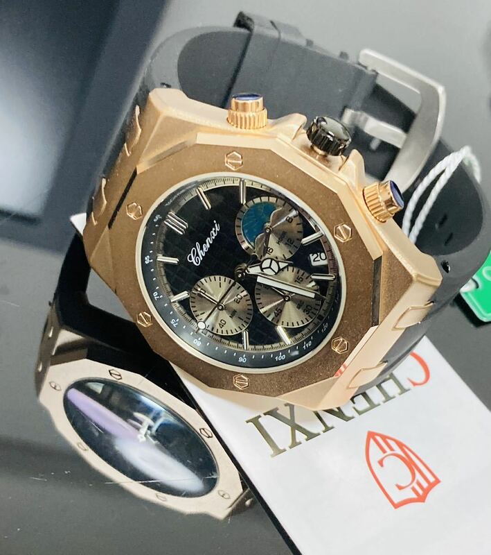 高品質大特価セール　メンズ腕時計　スーツ　クロノグラフ可動　オマージュ　ステンレス　サーフィン　防水腕時計1286m人気　クォーツ