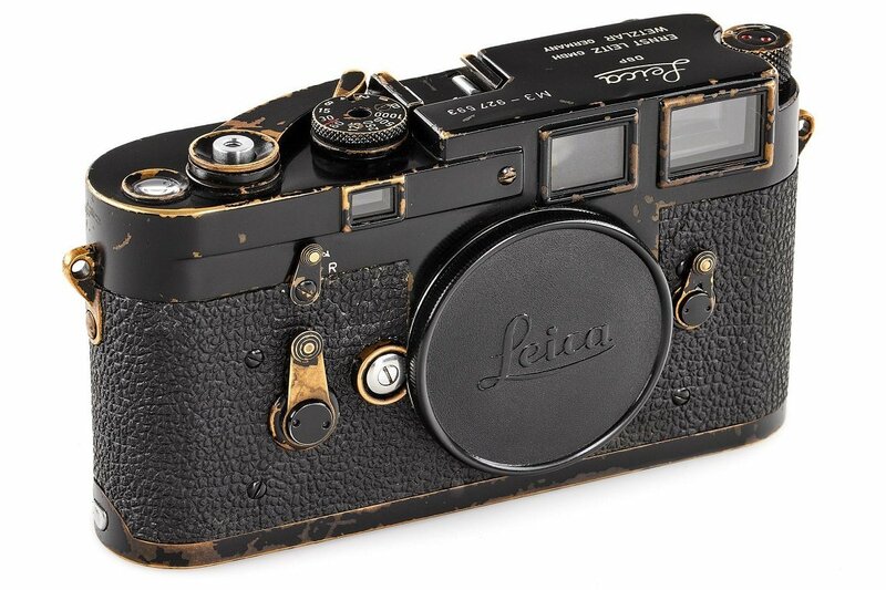 【コレクション】Leica/ライカ M3 custom black paint M3 ダブルストローク #HK10479