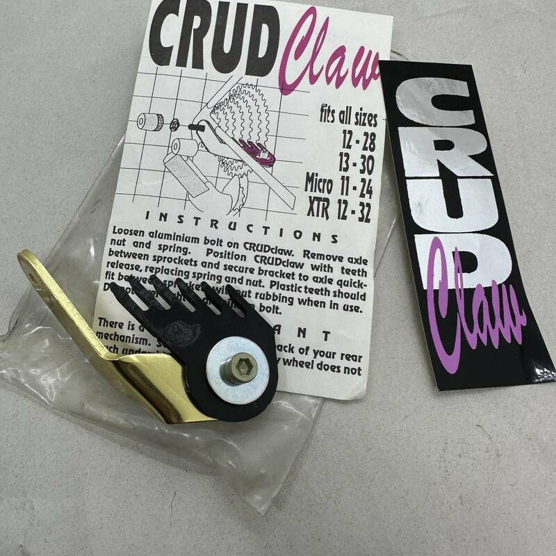 CRUD / CLAW GOLD VER NEW OLD STOCK 90s mtb