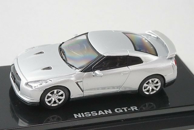 KYOSHO 京商 1/64 NISSAN 日産 GT-R アルティメットメタルシルバー ビーズコレクション 06631S