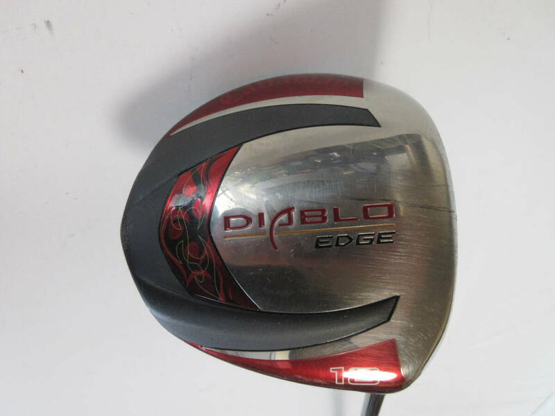 ★Callaway キャロウェイ DIABLO EDGE ドライバー 1w 10°純正カーボンシャフト SR A039★レア★激安★中古★　★