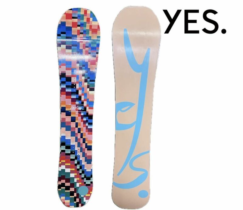 中古品　イエス　スノーボード　レディース　　YES.Snowboards Emotion 143cm YES 板　スノボ