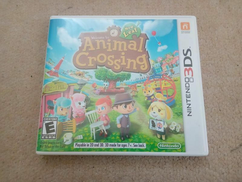 3DS とびだせ どうぶつの森 Animal Crossing New Leaf　北米版　海外版　中古