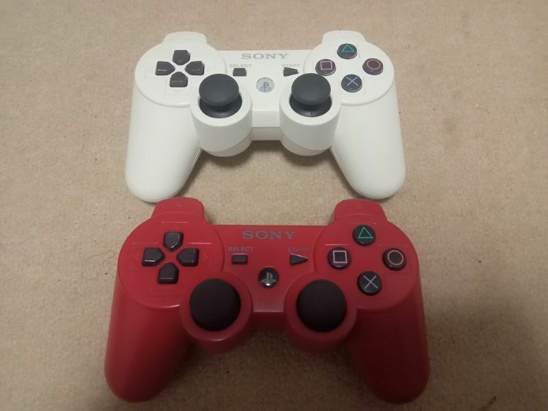 【ジャンク】PS3 コントローラ DualShock3 CECHZC2J 2個　中古