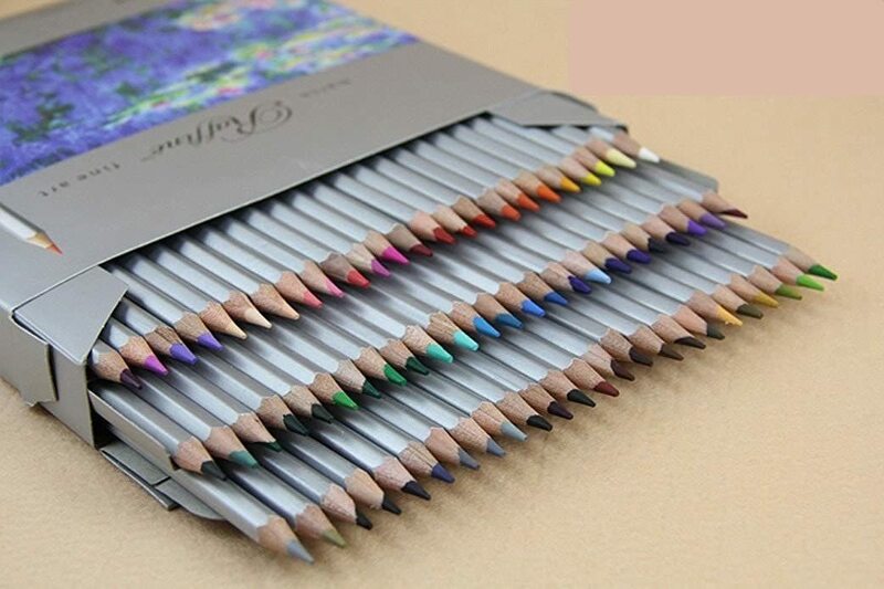 油性色鉛筆 MARCO 72色 軽量・コンパクト 持運び簡単！ 箱入 アートワークスケッチ (3204-00)