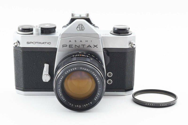★美品★ペンタックス PENTAX SPOTMATIC SP Super-Takumar 55mm F1.8 L500 #360