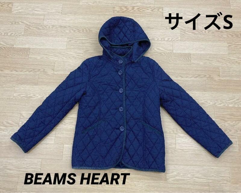 〇2645B〇　BEAMS HEART　キルティングジャケット　女性