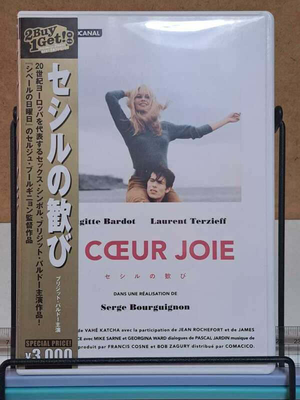 セシルの歓び # ブリジット・バルドー / ローラン・テルジェフ / マイケル・サーン セル版 中古 DVD