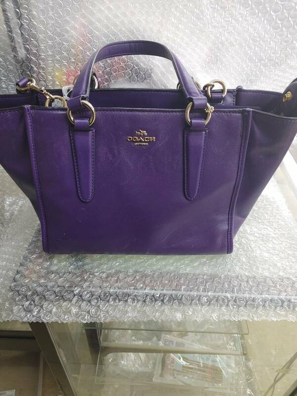 COACH☆コーチ☆２WAYトートバック☆USED品☆