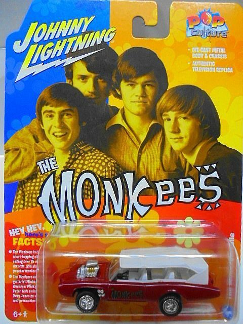The Monkees JOHNNY LIGHTNING モンキーズ モンキーモービル ミニカー ジョニーライトニング GTO ポンティアック ロック ポップカルチャー