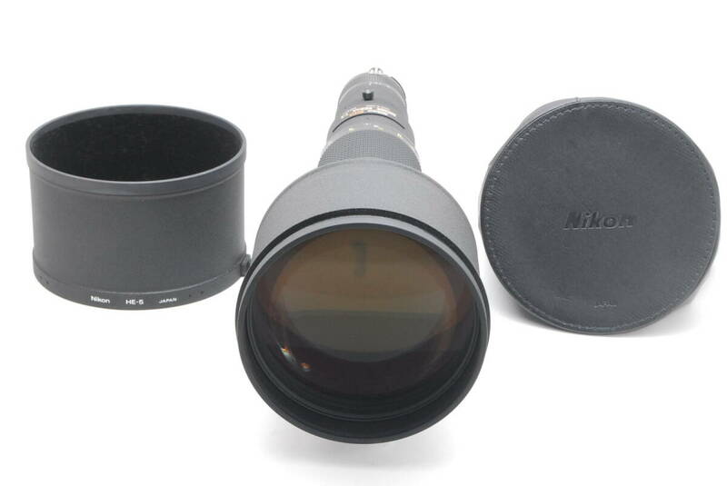 【超美品】 Nikon Ai-s 600mm f/4 ED IF Telephoto Prime MF Lens ニコン 望遠 マニュアル レンズ #1139