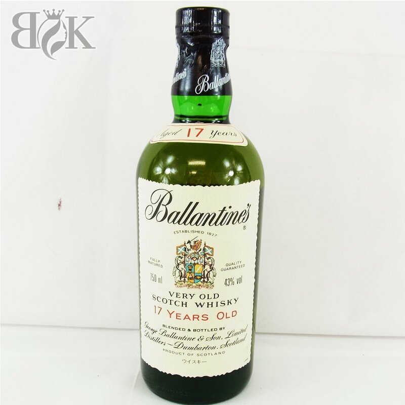 バランタイン 17年 ベリーオールド スコッチウィスキー 750ml 43％ 洋酒 古酒 未開栓 ■