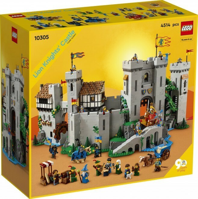 新品未開封　100％正規品　レゴ LEGO ライオン騎士の城 大型レゴ
