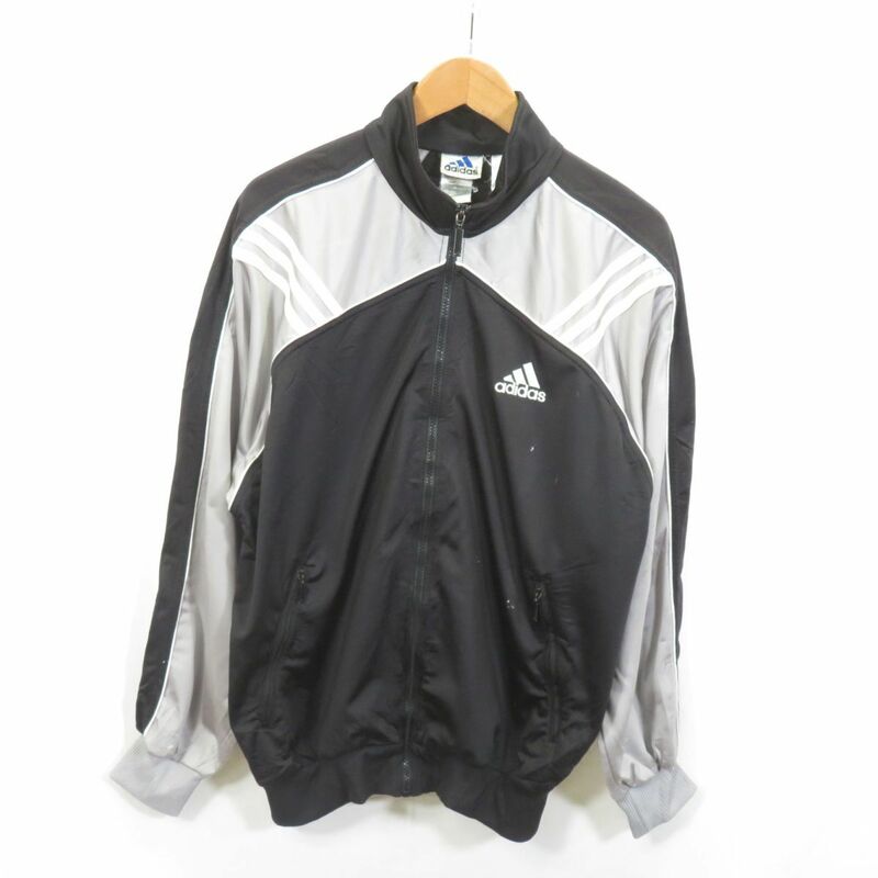 00s adidas トラックトップ ジャージ ジャケット sizeO/アディダス　00年製　0203