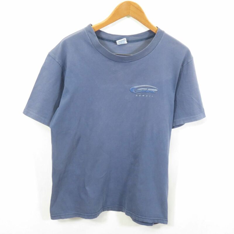 90s crazy shirts SECOND REEF サーフ Tシャツ sizeM/クレイジーシャツ 　0205