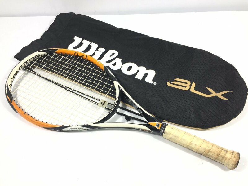 Wilson ウィルソン　　テニスラケット　　（K)FACTOR　　ZEN TEAM　　　カバー付き　　現状品　　OS2.006　/03