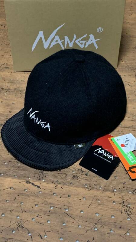 NANGA X CLEF CORAL FLEECE WIRED B.CAP / ナンガ×クレ コーラル フリース ワイアード ブリム キャップ ナンガコラボキャップ クレ