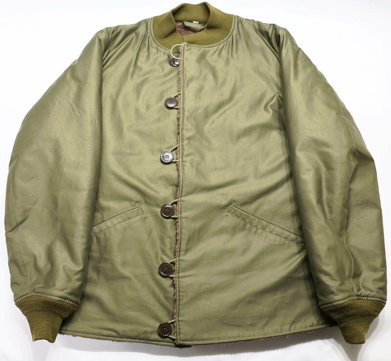 BuzzRickson's (バズリクソンズ) Type M-1943 LINER / BUZZ RICKSON CLOTHING CORP. ライナー ジャケット BR15144 美品 オリーブ size 40