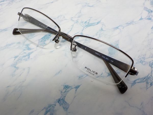 POLICE　ポリス メガネフレーム V8351J 54口17-140 K01