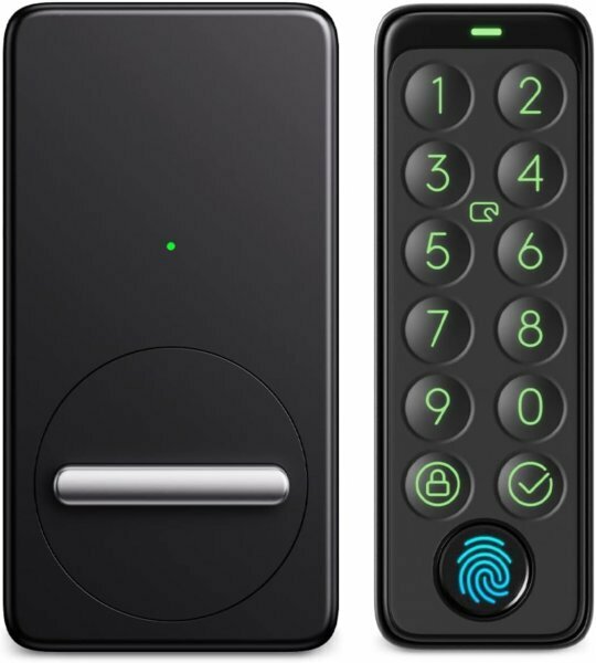 スマートロック 指紋認証パッド セット Alexa スマートホーム スイッチボット オートロック
