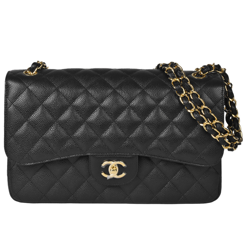 シャネル CHANEL マトラッセ 30 ショルダーバッグ キャビアスキン ゴールド金具 レディース