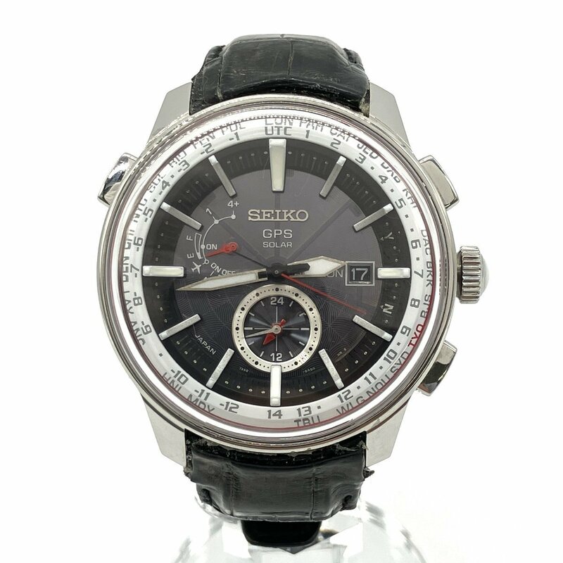 稼働品 SEIKO セイコー アストロン ASTRON リミテッドエディション 7X52-0AM0 GPS ソーラー メンズ 腕時計 レザーベルト