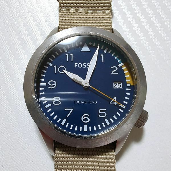 ◆FOSSIL　クオーツ腕時計　[AM4554]