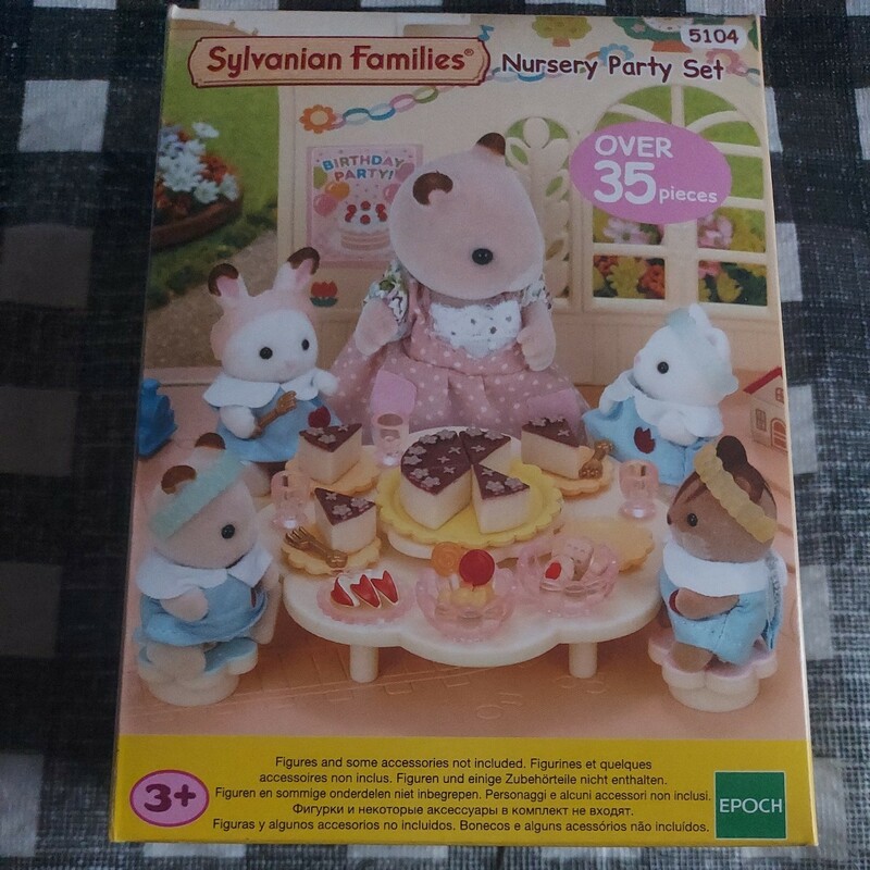 シルバニアファミリー　シルバニア　ようちえんにこにこパーティーセット　Sylvanian Families