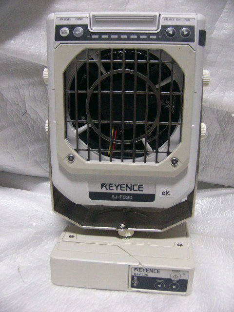 ★動作保証美品★ KEYENCE SJ-F030 + SJ-F300 高速除電ブロア