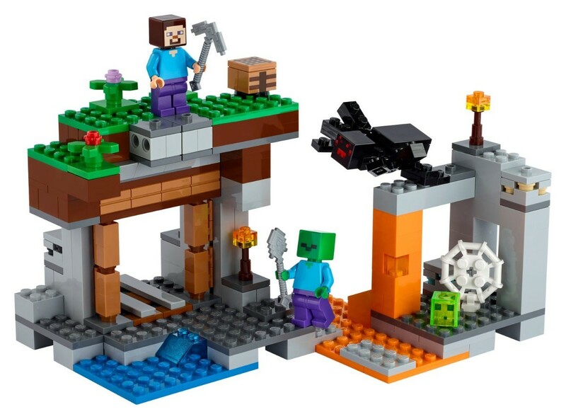 【新品】レゴ21166【廃坑の探検】 マインクラフト LEGO ミニフィグ ブロック マイクラ プレゼント おもちゃ テレビゲーム レゴ 女の子