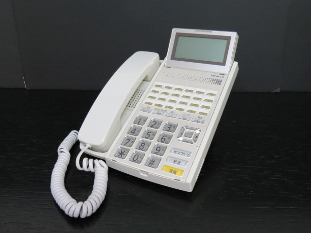 ■日立 MX900IP / 24ボタン 標準 電話機【 HI-24E-TELSDA 】■614 ビジネスホン