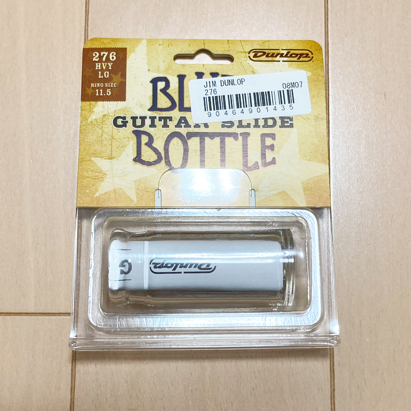 JIM DUNLOP スライドバー 276 BLUES BOTTLE ガラス製 ジムダンロップ