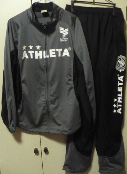 送料込み ATHLETA(アスレタ)ジャージ上・下・ピステ上・ロンＴ・Ｔシャツ等5点以上セット　Ｍサイズ　①　枚(着)数増
