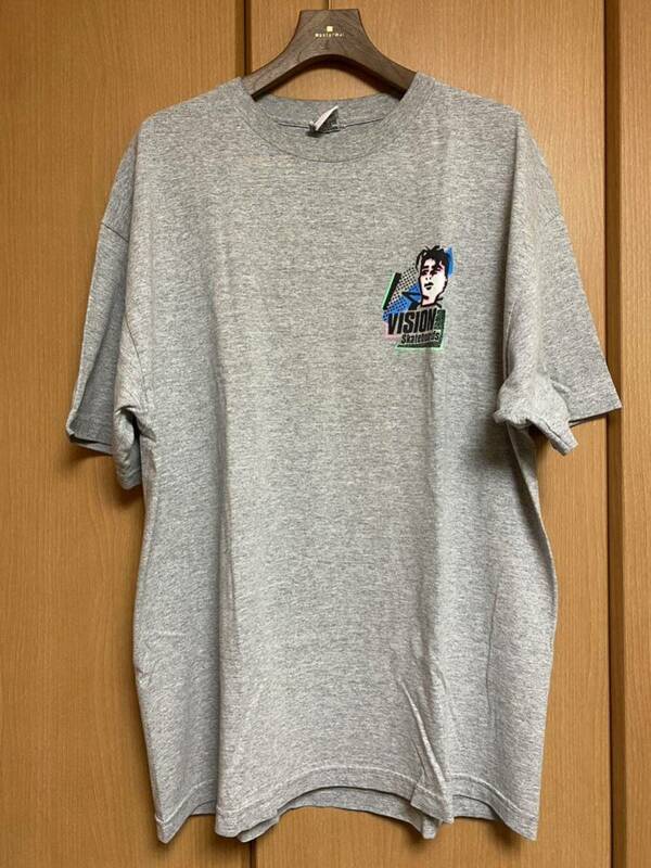 90'S VISION Tシャツ ヴィンテージ マークゴンザレス オールドスケート XL USA製 当時物 Vision Street Wear