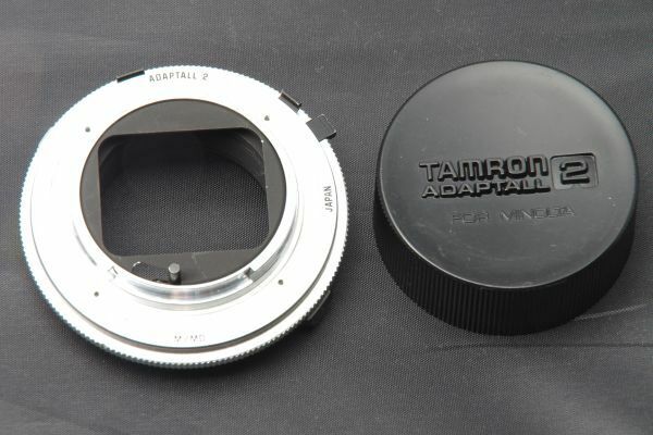 アダプター ● TAMRON ADAPTALL2 FOR MINOLTA MD タムロン アダプトール コニカ ミノルタ アクセサリー レンズ遊び #1088