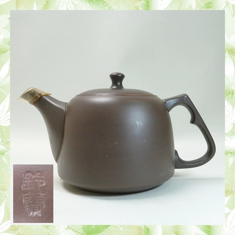 ＠鈴蘭 急須 常滑焼 朱泥陶器 陶器製 伝統工芸品 内側に茶こし有 煎茶器 茶器 和食器