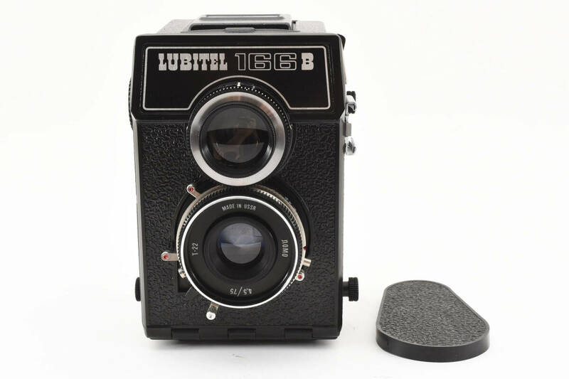【良級】 LOMO LUBITEL 166B LOMO 75mm F4.5 T-22 フィルムカメラ 二眼レフ ロモ ロモグラフィー ロシアカメラ 【動作確認済み】 #5363