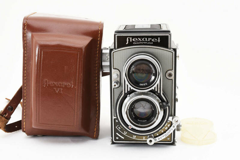 【並級】 フレクサレット Flexaret automat Ⅵ MEOPTA Anastigmat Belar 80mm F3.5 二眼カメラ Meopta Anastigmat 80mm F3 #5410