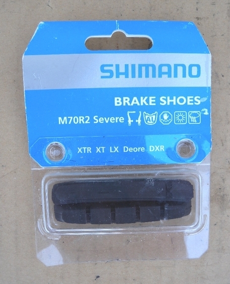 Ｖブレーキ用交換シュー シマノ SHIMANO Y8AA98200 M70R2 シビアコンディション用 ブレーキパッド