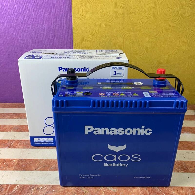 2019年製 Panasonic CAOS パナソニック カオス N-80B24R/C7 416CCA 廃棄カーバッテリー 無料回収