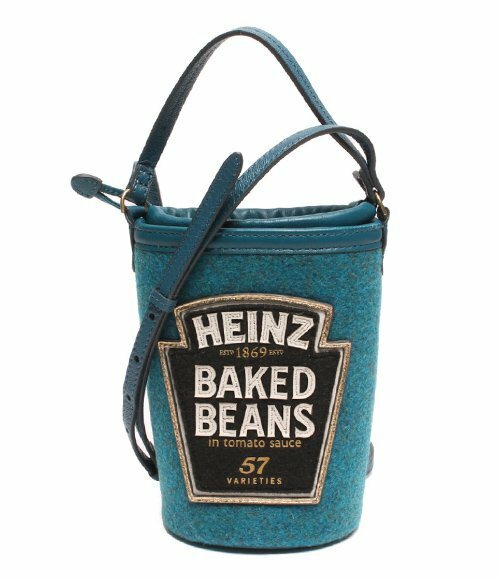 アニヤハインドマーチ 2wayショルダーバッグ クロスボディバッグ Heinz Baked Beans Recycled Felt レディース [0604]