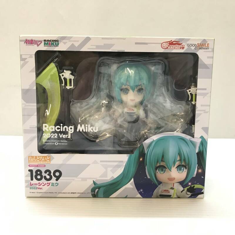 ☆未使用品☆ GOOD SMILE COMPANY グッドスマイルカンパニー フィギュア ねんどろいど レーシングミク 2022ver. 初音ミク 未開封品