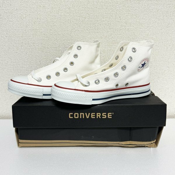 新品 コンバース CONVERSE レディース 23.0cm ALL STAR HI オールスターHI M7650 オプティカルホワイト 送料無料