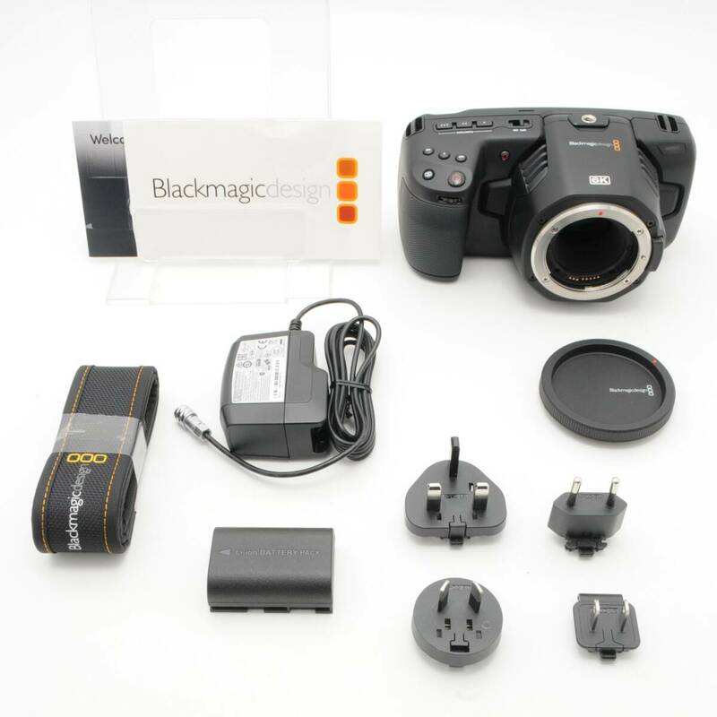 【A06】ブラックマジックデザイン Blackmagic Pocket Cinema Camera 6K